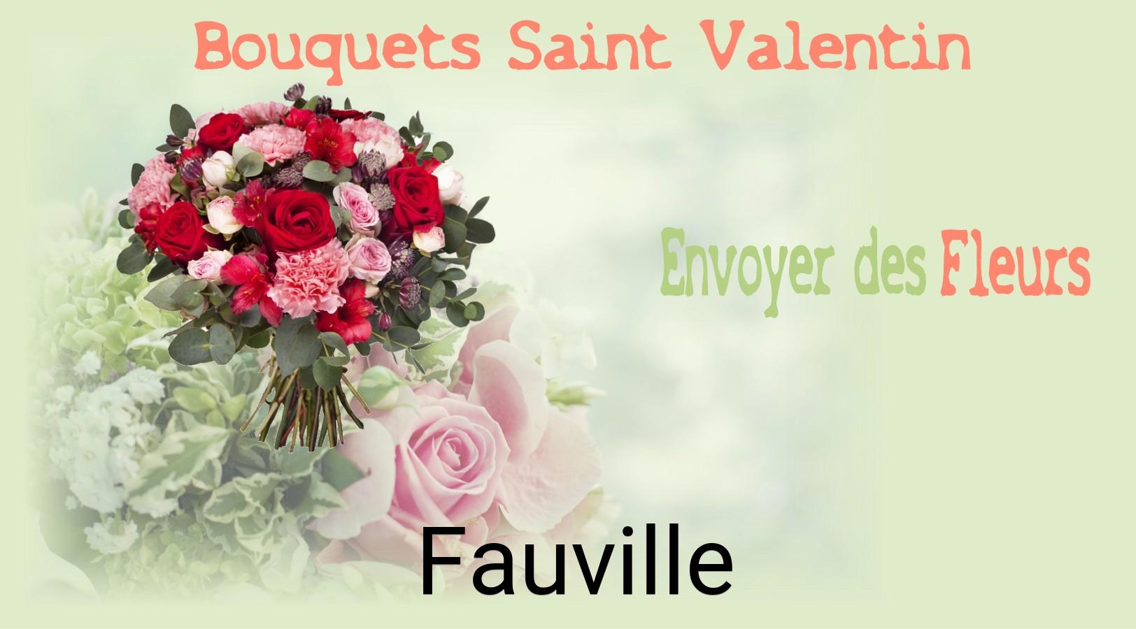 Roses de Saint-Valentin livrées à Fauville